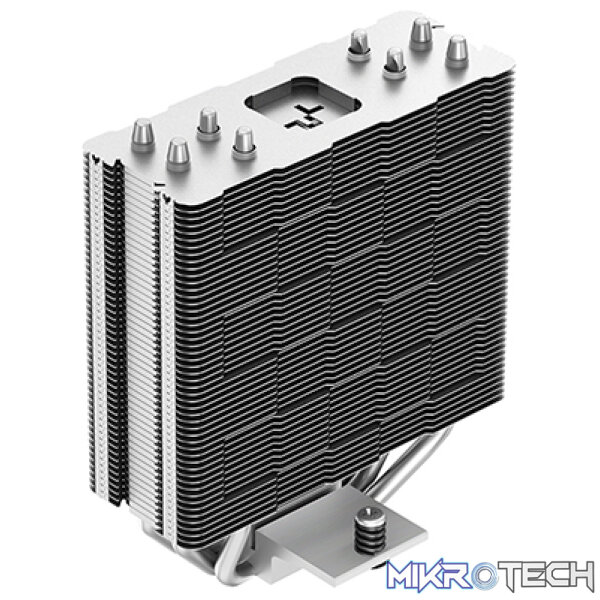 DeepCool AG400 CPU Air Cooler With 4X Balanced Bi-Directional Heatpipe Technology and 1X 120mm Hydro Bearing PWM Fan - Black Colour - Image 5