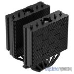 DeepCool AG620 BK ARGB Dual Tower CPU Air Cooler With 6X Balanced Bi-Directional Heatpipe Technology and 2X 120mm A-RGB Fans - Black Colour - Image 4