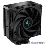 DeepCool AK400 Zero Dark All-Black CPU Air Cooler With 4X Copper Heatpipe Design And 1X 120mm High-Performance Fluid Dynamic Bearing PWM Fans - Black Colour - Image 4