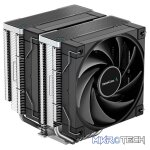 DeepCool AK620 Silent Dual Tower CPU Air Cooler With 6X Copper Heatpipe Design and 2X 120mm Dynamic PWM Fans - Black Colour - Image 2
