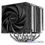 DeepCool AK620 Silent Dual Tower CPU Air Cooler With 6X Copper Heatpipe Design and 2X 120mm Dynamic PWM Fans - Black Colour - Image 3