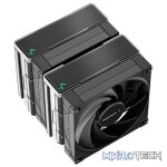 DeepCool AK620 Silent Dual Tower CPU Air Cooler With 6X Copper Heatpipe Design and 2X 120mm Dynamic PWM Fans - Black Colour - Image 4