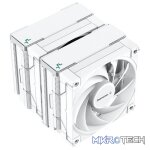 DeepCool AK620 Silent Dual Tower CPU Air Cooler With 6X Copper Heatpipe Design and 2X 120mm Dynamic PWM Fans - White Colour - Image 3