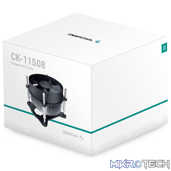 DeepCool CK-11508 CPU Air Cooler For Intel Socket with 92mm Fans, Quality Heatsink and Secure Installation - Black Colour - Image 2