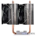 DeepCool Frostwin LED V2 CPU Air Cooler Twin-Tower Design and Blue LED Fan with PWM Function - Black Colour - Image 3