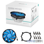 DeepCool GAMMA ARCHER CPU Air Cooler For Intel Socket With Unique 120mm Frame and Airflow Design with High-Quality Aluminum Extrusions - Black Colour - Image 4