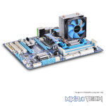 DeepCool Ice Edge Mini FS V2.0 CPU Air Cooler With 2X Sintered Metal Powder Heatpipes, Specialized Aluminum Heatsink And TPE Fan Housing - Black Colour - Image 4