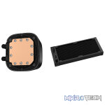 DeepCool LE520BK ARGB AIO CPU Liquid Cooler With New High-Performance ARGB Hydro Bearing PWM Fans And 240mm Radiator And Heat Dissipation Power of 220W - Black Colour - Image 3