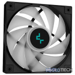 DeepCool LE520BK ARGB AIO CPU Liquid Cooler With New High-Performance ARGB Hydro Bearing PWM Fans And 240mm Radiator And Heat Dissipation Power of 220W - Black Colour - Image 4