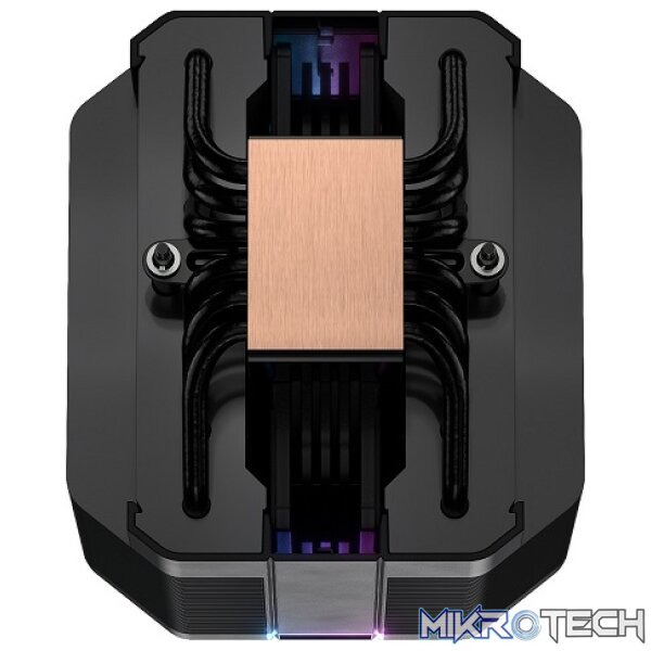 Cooler Master MasterAir MA620 CPU Air Cooler With ARGB LED Lighting, Dual Blacked Out Aluminum Tower With 6X Heatpipes Layout And SF120R Fan - Black Colour - Image 3