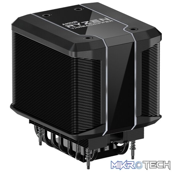 Cooler Master Wraith Ripper CPU Air Cooler With 120mm Servo Fan, 7X Copper Heatpipes And Designed For AMD 2nd Gen Ryzen Threadripper CPU - Black Colour - Image 4