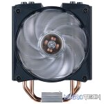 Cooler Master MasterAir MA410M ARGB CPU Air Cooler With Specialized ARGB Lighting Effects And Dual MF120R Fans - Black Colour - Image 2