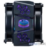 Cooler Master MasterAir MA410M ARGB CPU Air Cooler With Specialized ARGB Lighting Effects And Dual MF120R Fans - Black Colour - Image 4