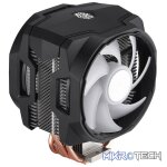 Cooler Master MasterAir MA610P ARGB CPU Air Cooler With 6X Copper Heatpipes And Twin 120mm ARGB Sickleflow Fans And Mini Controller - Black Colour - Image 3