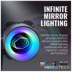 Cooler Master MasterLiquid ML360 Mirror TR4 Edition With New 3rd Gen Dual Chamber Pump, New Sickleflow 120mm Non-LED Fan And 360mm Radiator - Black Colour - Image 2