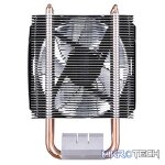 Cooler Master Hyper 411R CPU Air Cooler With 92mm PWM White LED Fan And 4X Heatpipes And Special Fin Design Optimizes AirFlow - Black Colour - Image 4