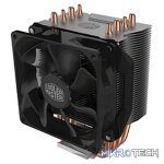 Cooler Master Hyper 412R CPU Air Cooler With 4X Direct Contact Heatpipes, 92mm PWM Fan And Supports Latest Intel / AMD CPU Socket - Black Colour - Image 3