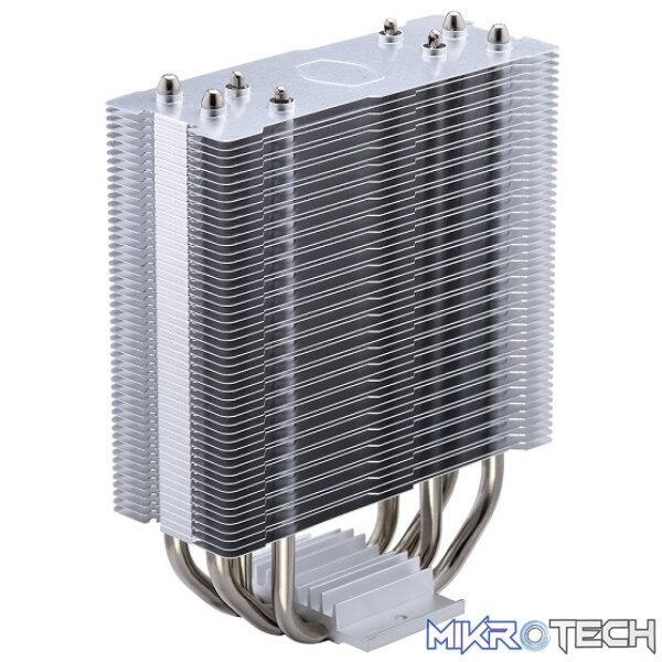 Cooler Master Hyper 212 Spectrum V3 ARGB CPU Air Cooler With 4X Silver Nickel Plated Heat Pipes And 1X 120mm Rifle Bearing PWM Fan - Black Colour - Image 4