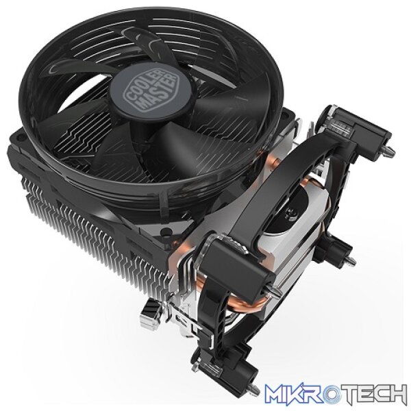 Cooler Master Hyper T20 CPU Air Cooler For Intel / AMD Sockets And Large Aluminum Fin Tower To Increase The Cooling Performance - Black Colour - Image 2