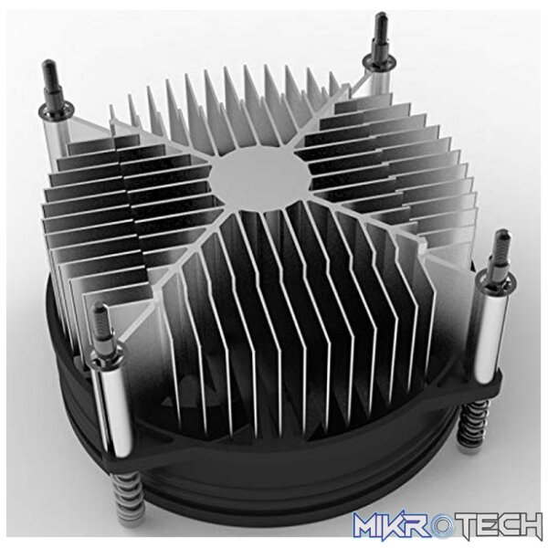 Cooler Master I30 CPU Air Cooler For Intel LGA115XX Sockets And Perfectly Fits All-In-One Systems Or Limited Form Factor Cases - Black Colour - Image 2