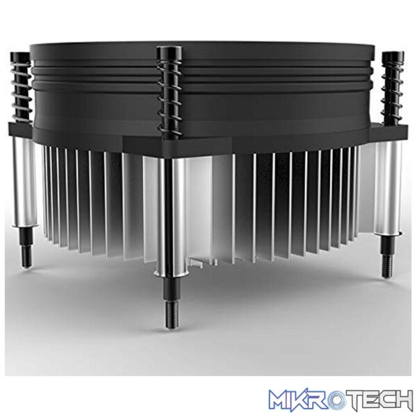 Cooler Master I30 CPU Air Cooler For Intel LGA115XX Sockets And Perfectly Fits All-In-One Systems Or Limited Form Factor Cases - Black Colour - Image 3