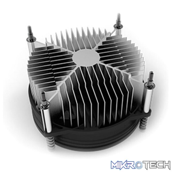 Cooler Master I50 CPU Air Cooler For Intel LGA115XX Sockets And Perfectly Design For All-In-One Systems Or Limited Form Factor Cases - Black Colour - Image 4