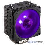 Cooler Master Hyper 212 R2 RGB Black Edition CPU Air Cooler With 4X Direct Contact Jet-Black Nickel Plated Heat Pipes And 1X 120mm SF120R PWM RGB Fan - Black Colour - Image 3