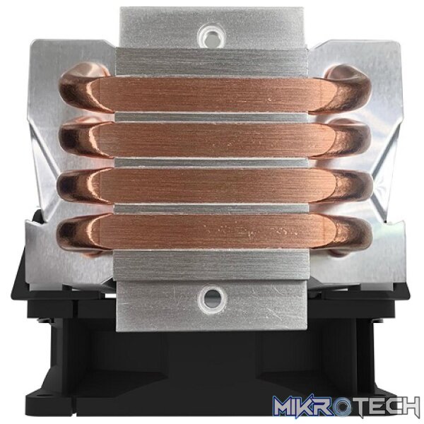 Cooler Master Hyper 410R RGB CPU Air Cooler With Direct Contact Technology And 92mm PWM RGB Fan - Black Colour - Image 4