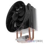 Cooler Master Hyper T200 CPU Air Cooler For Intel / AMD Sockets And Direct Contact To Heatpipes And Buckle Installation - Black Colour - Image 3