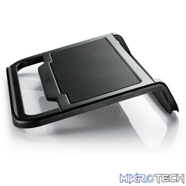 DeepCool N200 15.6" Notebook Cooler With Extruded Aluminum Panel and Effective Cooling Performance with High-Quality Plastic Material - Black Colour - Image 2