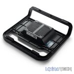DeepCool N200 15.6" Notebook Cooler With Extruded Aluminum Panel and Effective Cooling Performance with High-Quality Plastic Material - Black Colour - Image 3