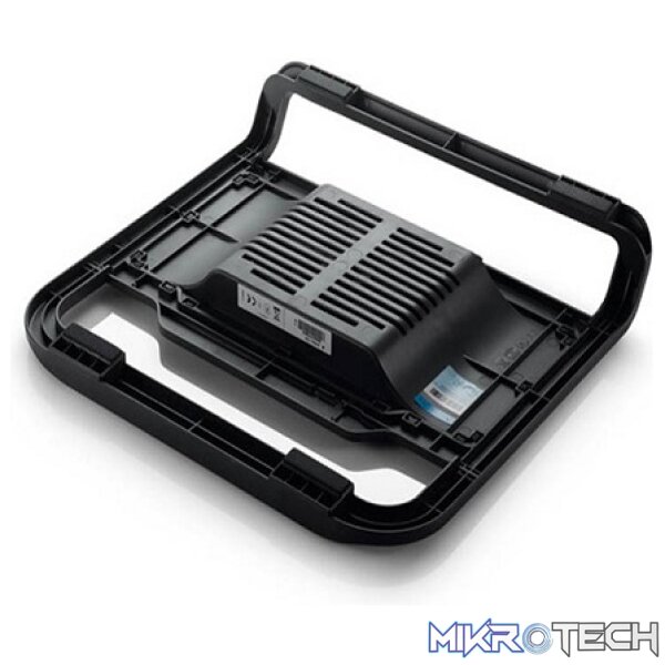 DeepCool N200 15.6" Notebook Cooler With Extruded Aluminum Panel and Effective Cooling Performance with High-Quality Plastic Material - Black Colour - Image 3