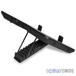 DeepCool U Pal 15.6" Notebook Cooler With 2X 140mm Fans and Cooling Coverage For Hot Zones - Black Colour - Image 3