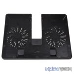 DeepCool U Pal 15.6" Notebook Cooler With 2X 140mm Fans and Cooling Coverage For Hot Zones - Black Colour - Image 4