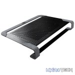 Cooler Master NotePal U2 Plus V2 Notebook Cooler With Two Movable Cooling Fans And Aluminum Material Ans Supports Up To 17" Laptops - Black Colour - Image 4