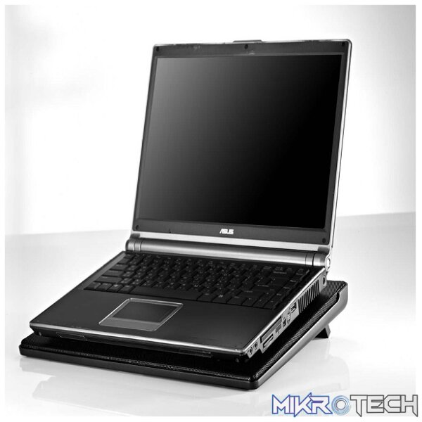 Cooler Master NotePal I300 17" Notebook Cooler With Ultra-Slim And Lightweight Design And Silent 160mm Fan - Black Colour - Image 3