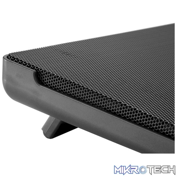 Cooler Master NotePal I300 17" Notebook Cooler With Ultra-Slim And Lightweight Design And Silent 160mm Fan - Black Colour - Image 4