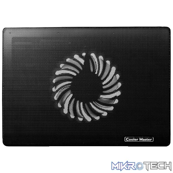 Cooler Master NotePal I100 15.4" Notebook Cooler With Ergonomic Design And Silent 140mm Cooling Fan - Black Colour - Image 2