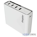 Energizer Ultimate XP20001PD 20,000mAh USB-C PowerDelivery Power Hub With 1X USB-C And 4X USB-A Output Ports And Recharge Via USB-C / Micro-USB Input Port With 3A Quick Charging - White Colour - Image 7