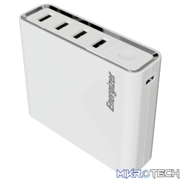 Energizer Ultimate XP20001PD 20,000mAh USB-C PowerDelivery Power Hub With 1X USB-C And 4X USB-A Output Ports And Recharge Via USB-C / Micro-USB Input Port With 3A Quick Charging - White Colour - Image 7