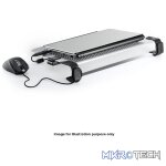 Cooler Master NotePal U3 Plus 19" Notebook Cooler With Three 80mm Adjustable Fans And Offers Optimal Viewing And Typing Angles And Included Safety Belt - Silver Colour - Image 4
