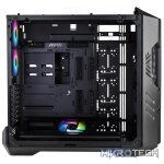 Cooler Master HAF 700 E-ATX Chassis With Dual 200mm Sickleflow ARGB PWM Performance Edition Fans And Tempered Glass Side Panel - Titanium Grey - Image 2