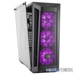Cooler Master MasterBox MB511 ATX Mid-Tower Case With Tempered Glass Side Panel And Three 120mm RGB LED Fans Pre-Installed - Black Colour - Image 2