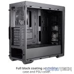 Cooler Master MasterBox K500 ATX Mid-Tower Chassis With FineMesh Front Panel, Tempered Glass Side Panel And Two 120mm ARGB Fans Pre-Installed - Black Colour - Image 4