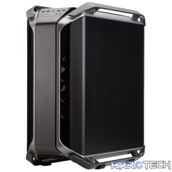 Cooler Master Cosmos C700M XL-ATX Mid-Tower Case With Tempered Glass Side Panel And 4X 140mm Fans Pre-Installed - Grey Colour - Image 2