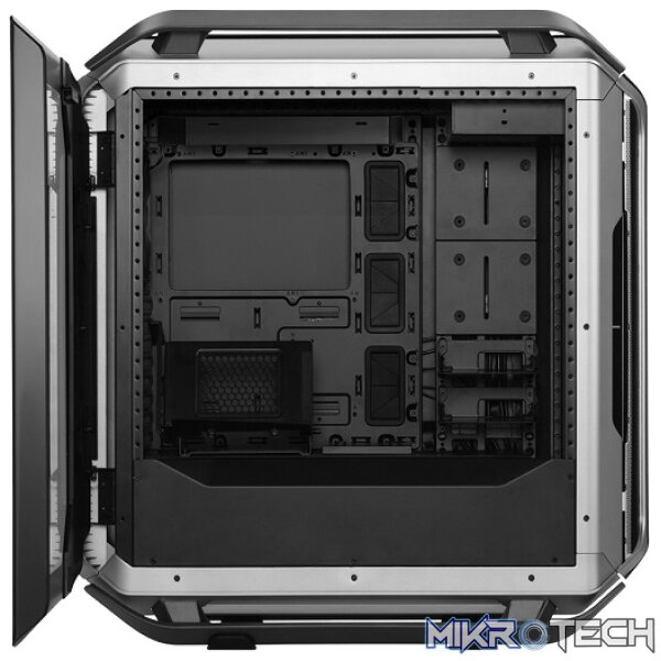 Cooler Master Cosmos C700M XL-ATX Mid-Tower Case With Tempered Glass Side Panel And 4X 140mm Fans Pre-Installed - Grey Colour - Image 4