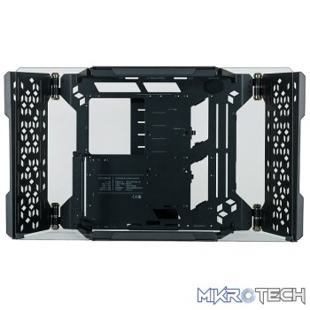 Cooler Master MasterFrame Pro 700 Open-Air Test Bench Design With Panoramic Tempered Glass Panel - Black Colour
