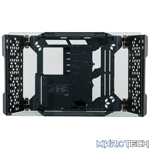 Product Cooler Master MasterFrame Pro 700 Open-Air Test Bench Design With Panoramic Tempered Glass Panel - Black Colour - Image 1