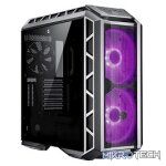 Cooler Master MasterCase H500P Mesh ATX Case With Tempered Glass Side Panel And Dual 200mm RGB Fans Pre-Installed - Black Colour