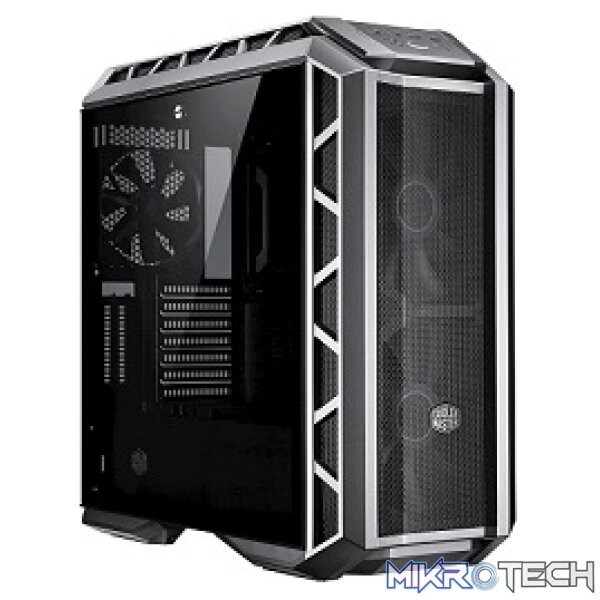 Cooler Master MasterCase H500P Mesh ATX Case With Tempered Glass Side Panel And Dual 200mm RGB Fans Pre-Installed - Black Colour - Image 3